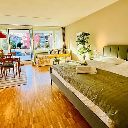 New With Sunny Terrace & Air Condition Zürih
