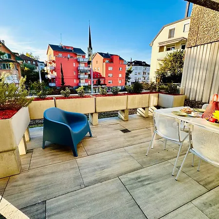 Lejlighed New With Sunny Terrace & Air Condition Zürich