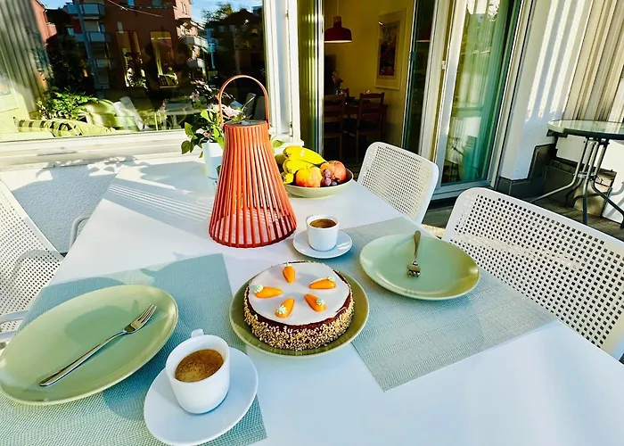 New With Sunny Terrace & Air Condition Apartment