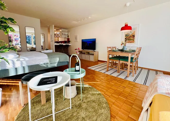 New With Sunny Terrace & Air Condition Apartment *