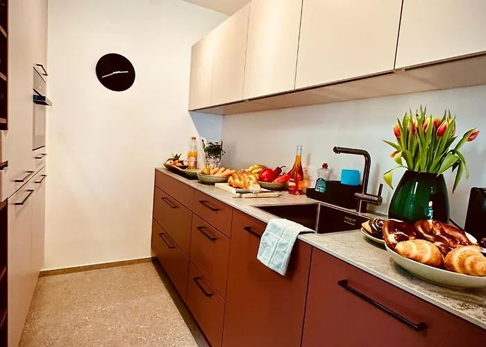 Appartement New With Sunny Terrace & Air Condition