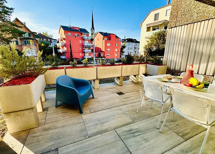 Appartement New With Sunny Terrace & Air Condition Zürich