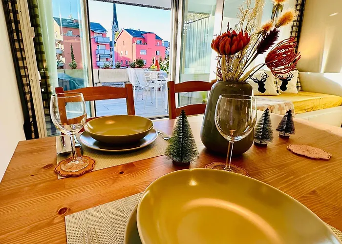 New With Sunny Terrace & Air Condition Apartament *